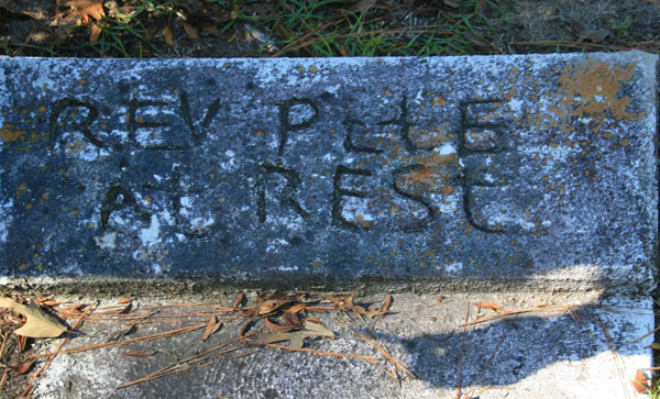 C. PETE Gravestone Photo