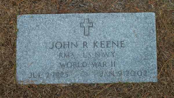 John R. Keene Gravestone Photo