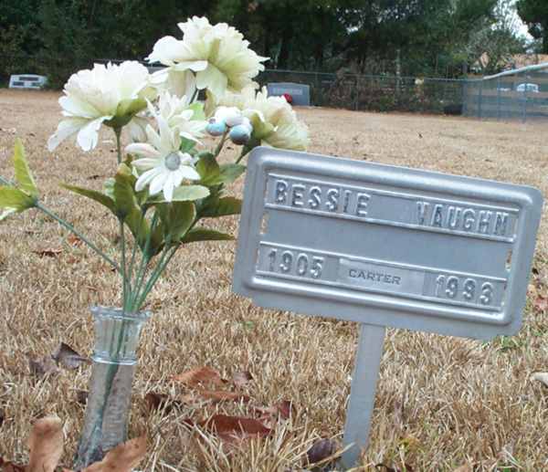 Bessie Vaughn Gravestone Photo
