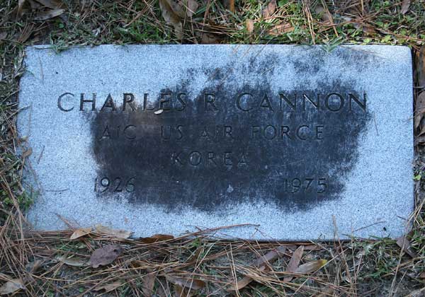 Charles R. Cannon Gravestone Photo