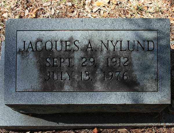 Jacques A. Nylund Gravestone Photo