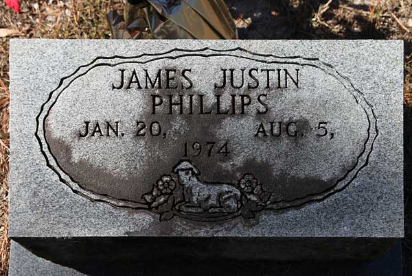 James Justin Phillips Gravestone Photo