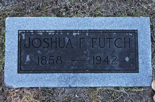 Joshua F. Futch Gravestone Photo