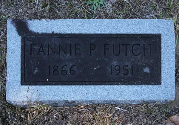Fannie P. Futch Gravestone Photo