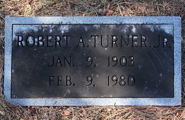 Robert A. Turner Gravestone Photo