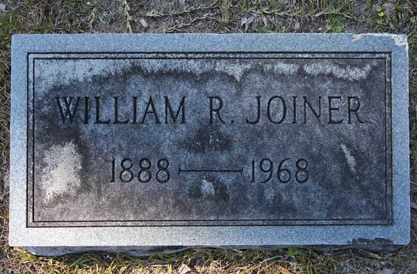 William R. Joiner Gravestone Photo