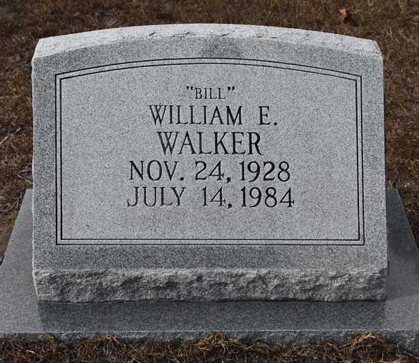 William E. Walker Gravestone Photo