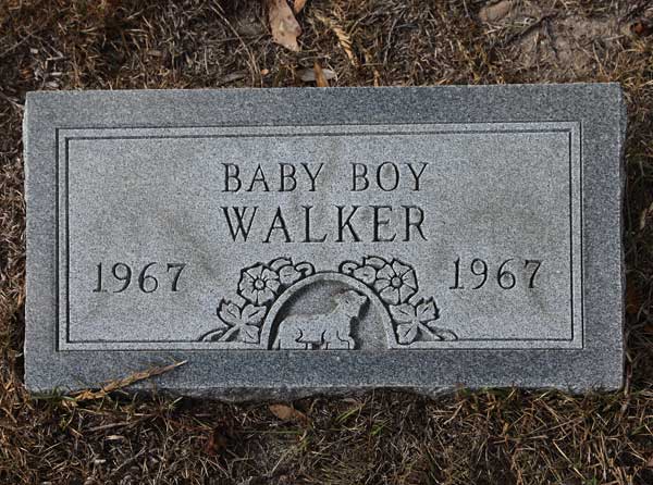 Baby Boy Walker Gravestone Photo