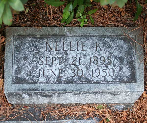 Nellie K. Unknown Gravestone Photo