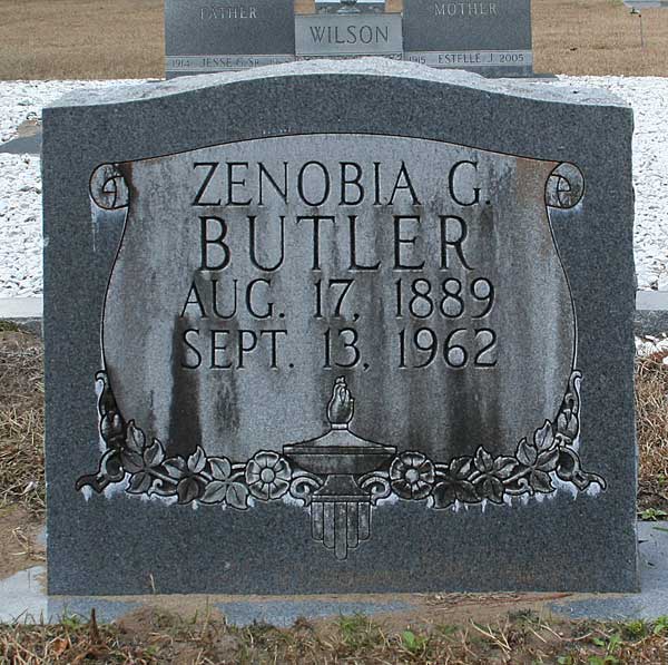 Zenobia G. Butler Gravestone Photo