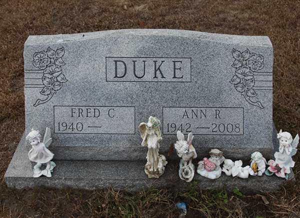 Fred C. & Ann R. Duke Gravestone Photo