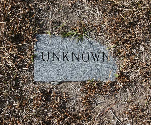 Unknown Gravestone Photo