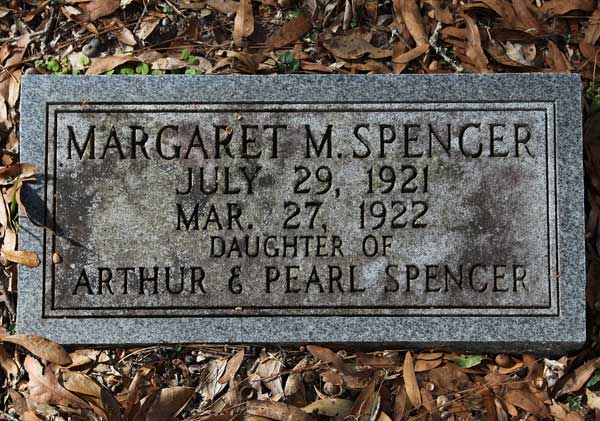 Margaret M. Spencer Gravestone Photo