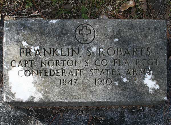 Franklin S. Robarts Gravestone Photo