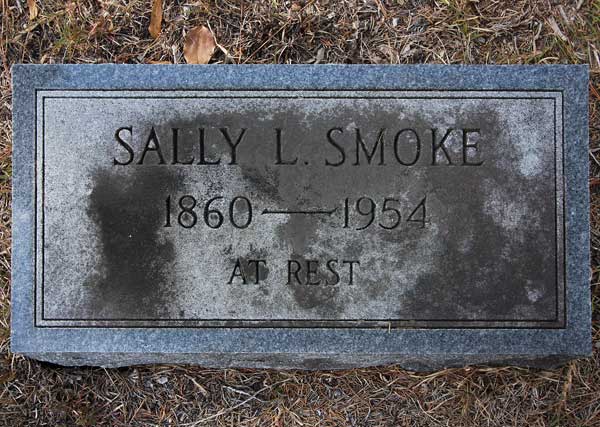 Sally L. Smoke Gravestone Photo