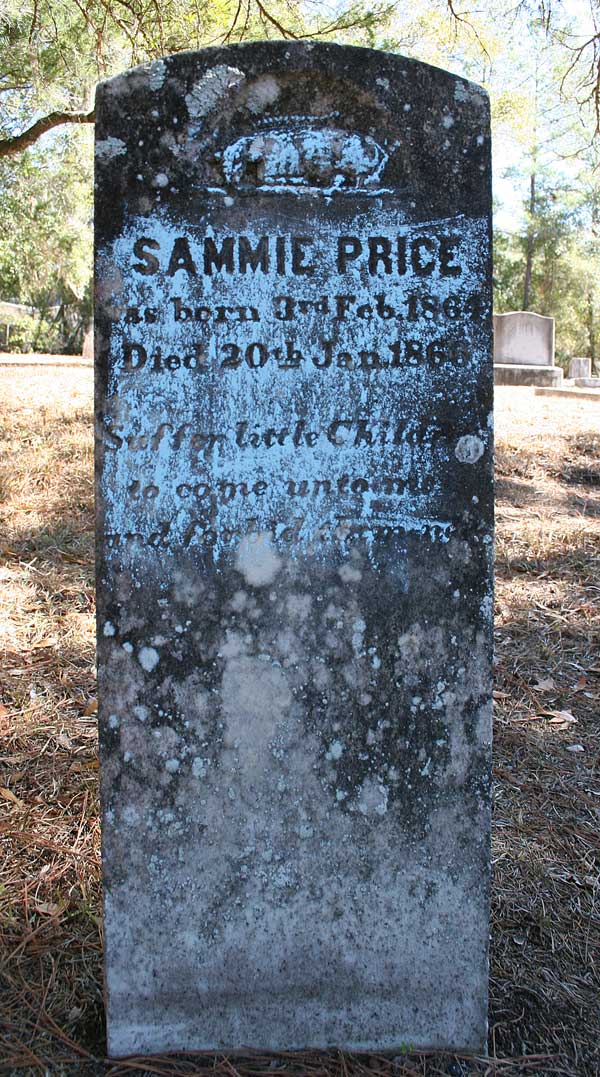 Sammie Price Gravestone Photo