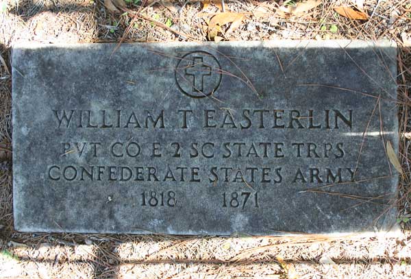 William T. Easterlin Gravestone Photo