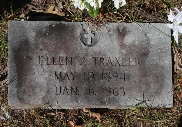 Ellen P. Traxler Gravestone Photo