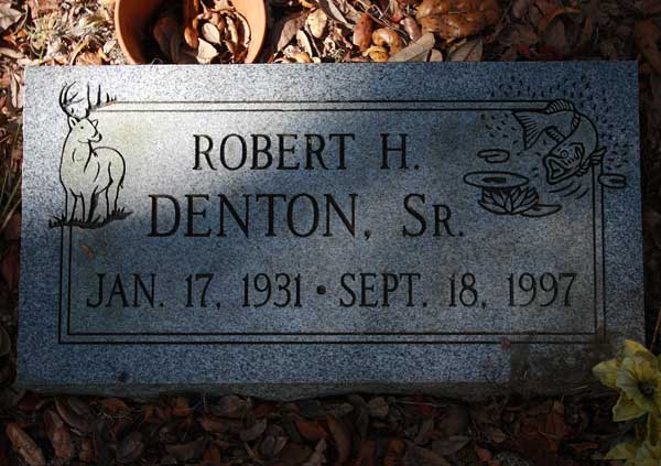 Robert H. Denton Gravestone Photo