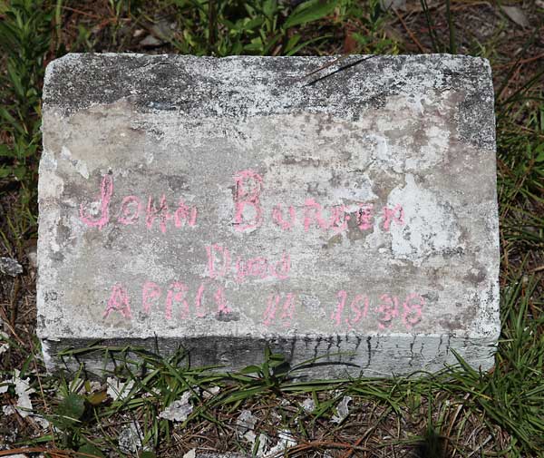 John Burden Gravestone Photo