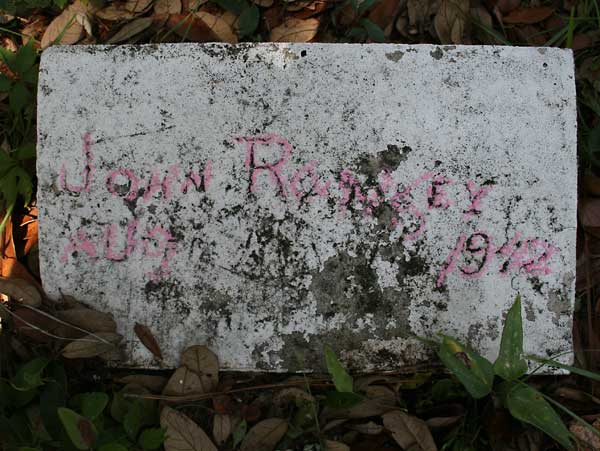 John Ramsey Gravestone Photo