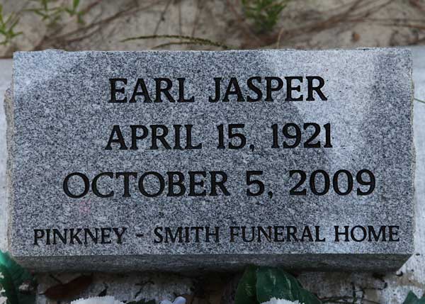Earl Jasper Gravestone Photo