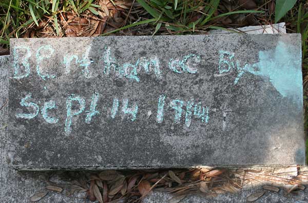 Bertha M. Byd*** Gravestone Photo