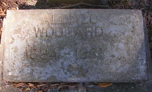 Alonzo Woodard Gravestone Photo