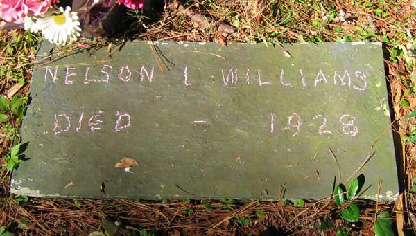 Nelson L. Williams Gravestone Photo
