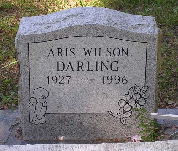 Aris Wilson Darling Gravestone Photo