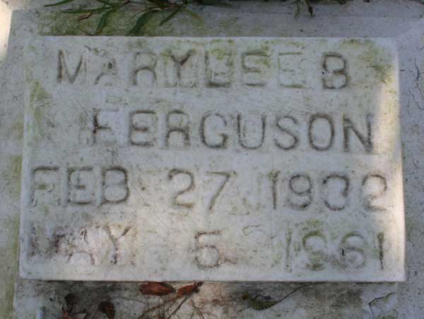 Marylee B. Ferguson Gravestone Photo