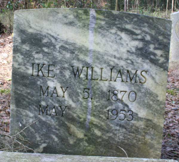 Ike Williams Gravestone Photo