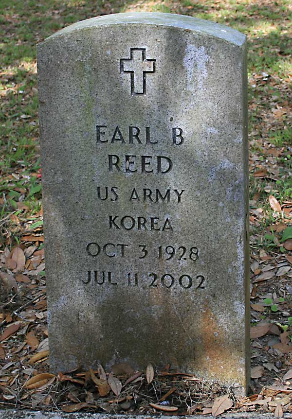 Earl B. Reed Gravestone Photo