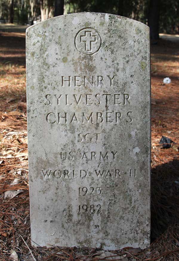 Henry Sylvester Chambers Gravestone Photo