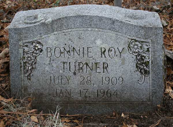 Bonnie Roy Turner Gravestone Photo