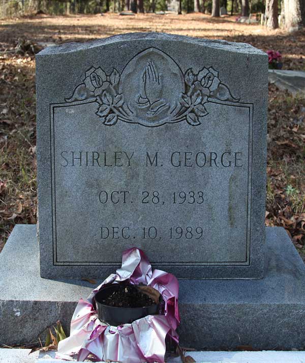 Shirley M. George  Gravestone Photo