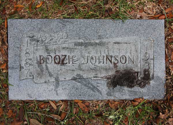 Boozie Johnson Gravestone Photo