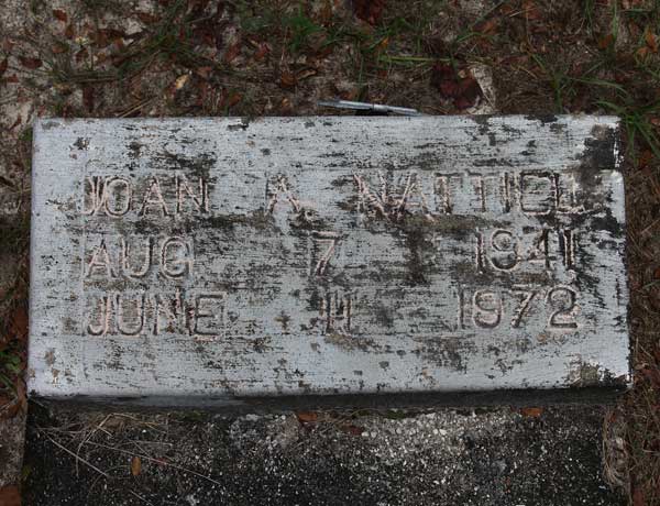 Joan A. Nattiel Gravestone Photo