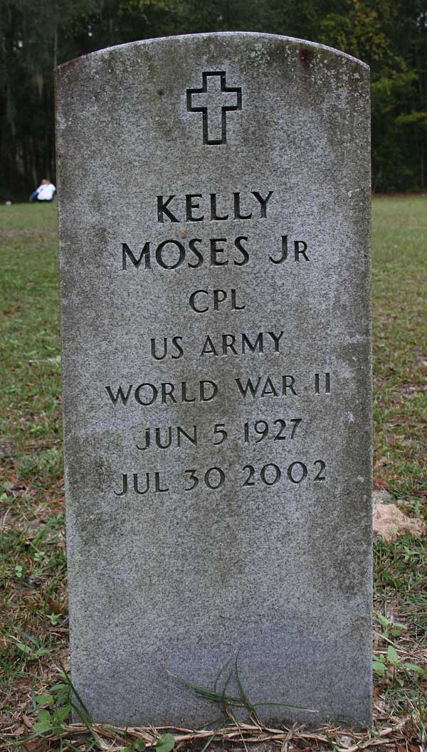 Kelly Moses Gravestone Photo