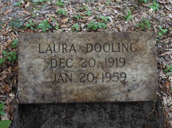 Laura Dooling Gravestone Photo
