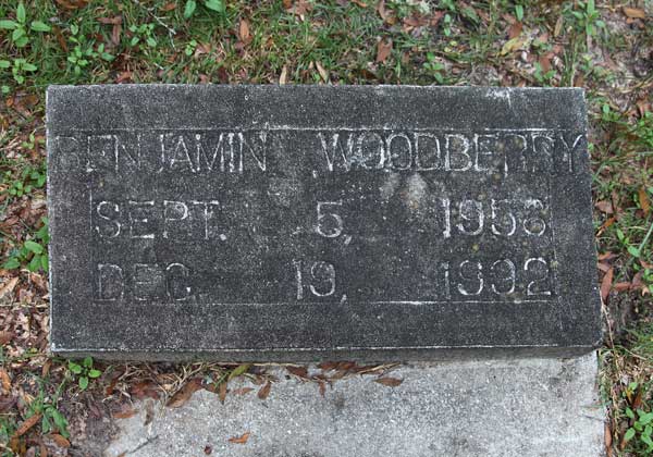 Benjamin Woodberry Gravestone Photo