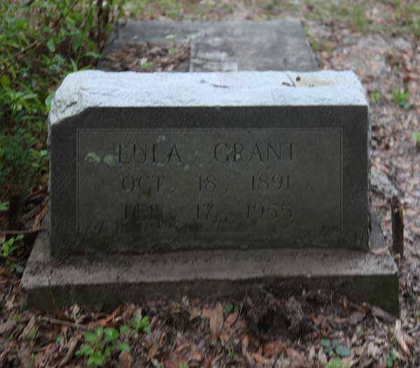 Lula Grant Gravestone Photo