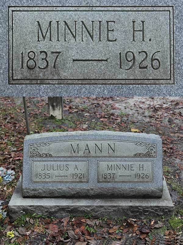 Minnie H. Mann Gravestone Photo