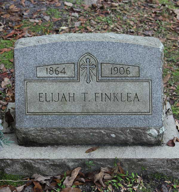 Elijah T. Finklea Gravestone Photo