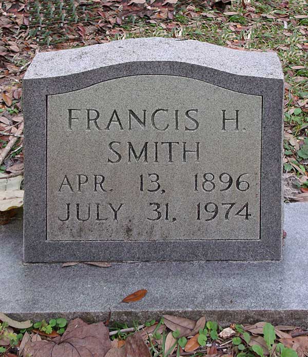 Francis H. Smith Gravestone Photo
