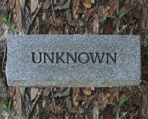  Unknown Gravestone Photo