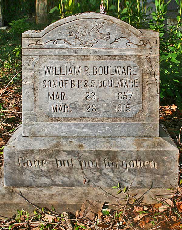 William P. Boulware Gravestone Photo