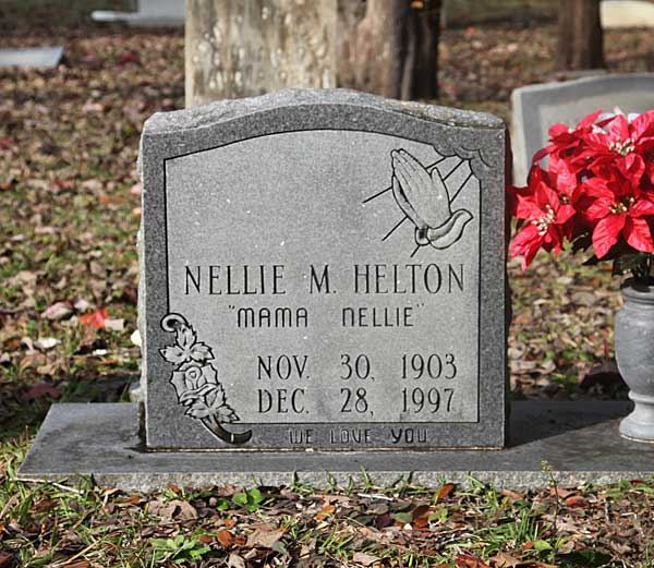 Nellie M. Helton Gravestone Photo