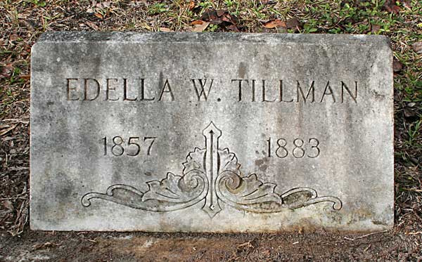 Edella W. Tillman Gravestone Photo
