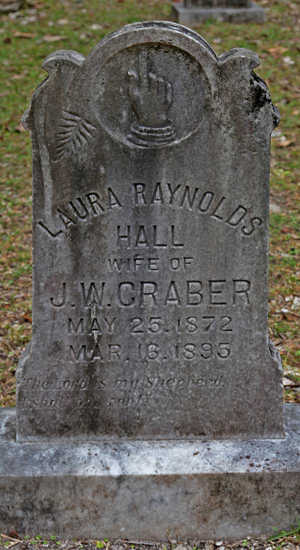 Laura Raynolds Craber Gravestone Photo